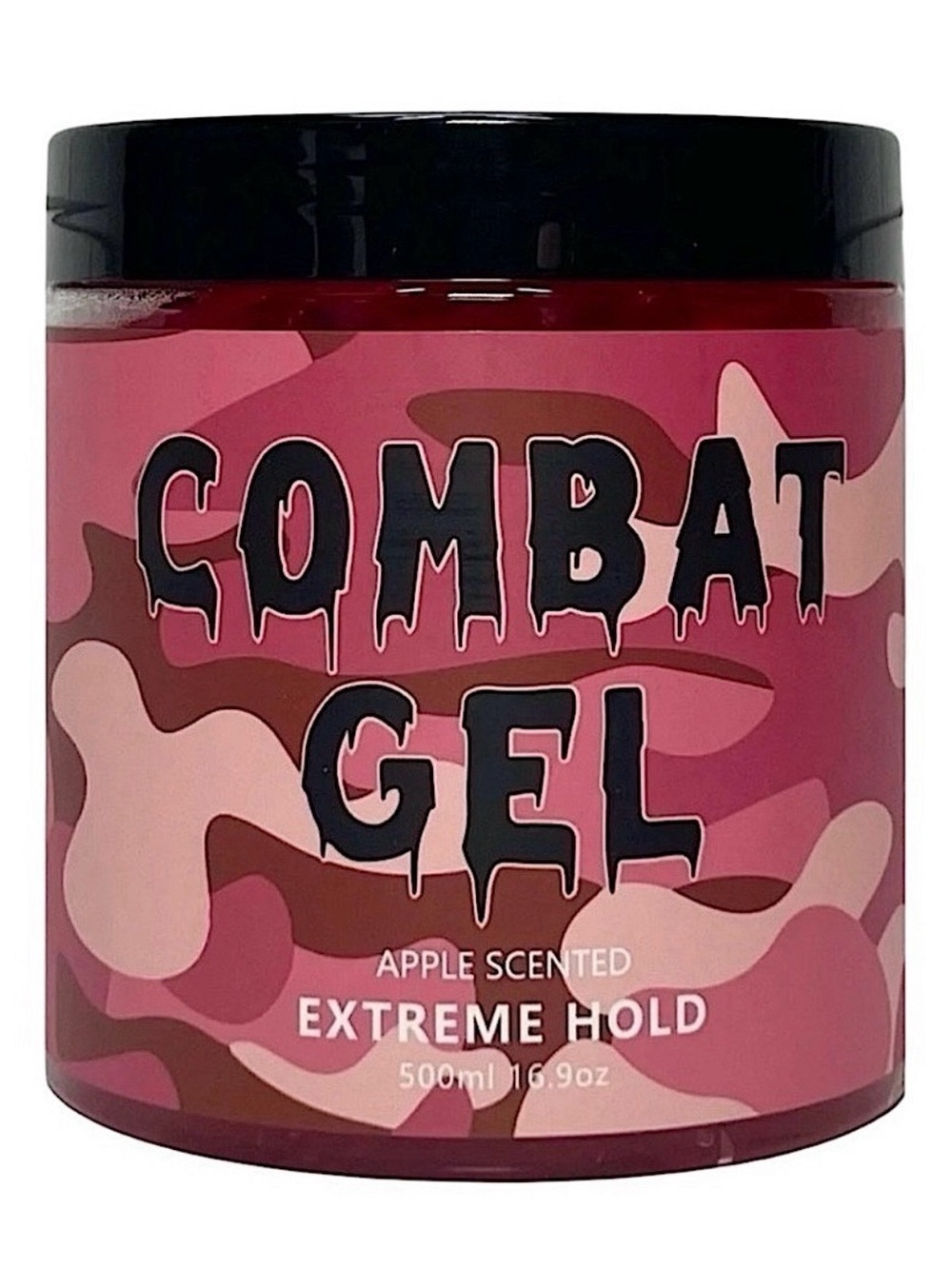 🍎 Combat Gel Apple Scented Extreme Hold Hair Gel 16.9oz